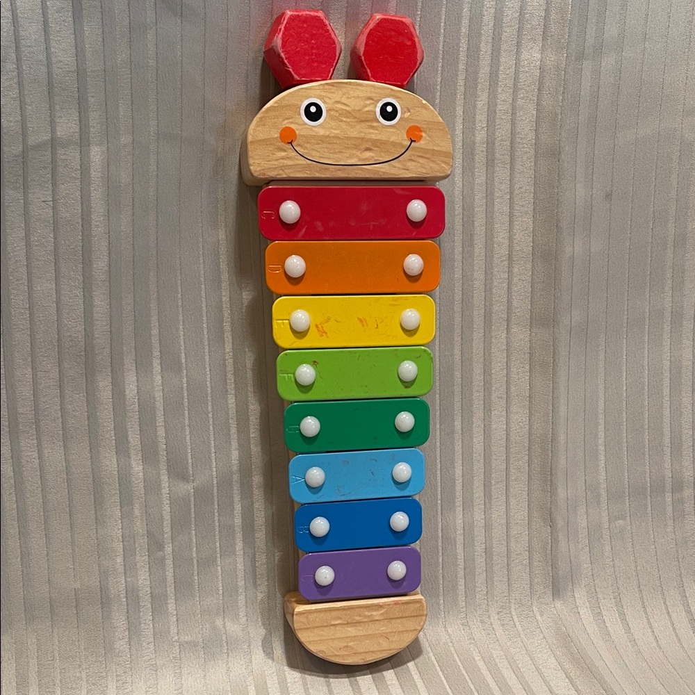 Melissa & Doug Rainbow Caterpillar Xylophone